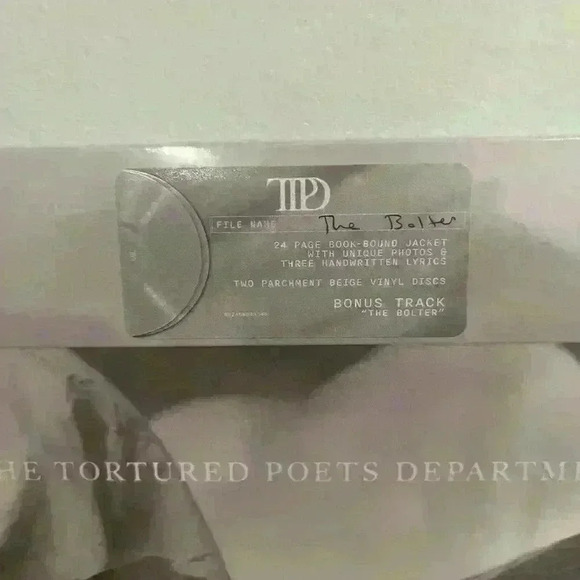 Taylor Swift The Tortured Poets Dept Album VINYL With Bonus Track “The Bolter” - Picture 4 of 8